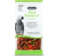 Real Reward Large Parrot Treats - Garden Mix 170g