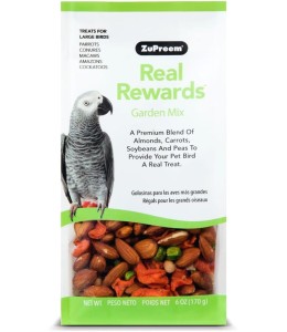 Real Reward Large Parrot Treats - Garden Mix 170g
