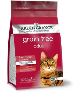 Arden Grange - Grain Free Adult Cat Fresh Chicken & Potato (4kg)