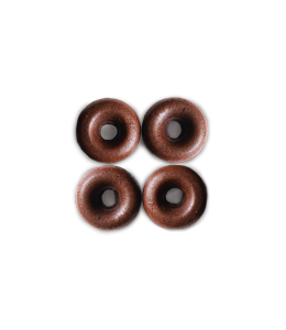 Choco Donuts for Dogs (4 PCS)