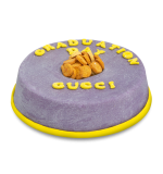 Doggy-Bowl Cake for Dogs (Purple)