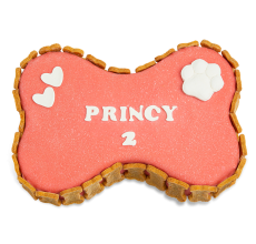 Bone Cake for Dogs (Pink)