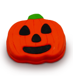 Halloween Pumpkin Cake for Dogs