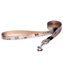 ROGZ TRENDY LEASH BROWN-SMALL