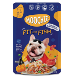 Moochie Dog Food Casserole with Beef - Fit & Firm Pouch 85g