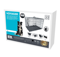 M-Pets Voyager Wire Crate L (L91,5 x W58,5 x H63,5cm)