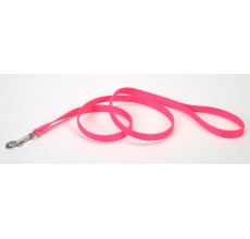 Coastal 1in Dog Lead Neon Pink 4 Feet Long 1in Wide