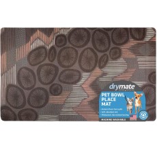 Drymate Mats For Dog & Cat Abstract Lines 12 x 20 Inch / 30 x 50 cm