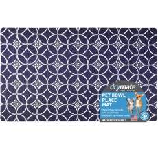 Drymate Mats For Dog & Cat Indigo 12 x 20 Inch / 30 x 50 cm