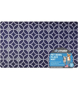 Drymate Mats For Dog & Cat Indigo 12 x 20 Inch / 30 x 50 cm