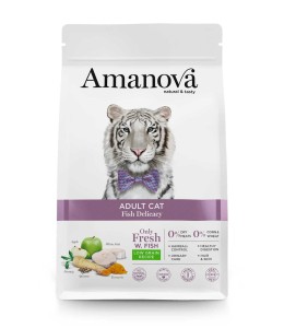 Amanova Adult Cat Fish Delicacy White Fish 6kg