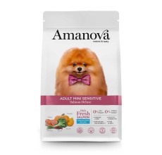 Amanova Grain Free Adult Mini Sensitive Dog Salmon Deluxe 7kg