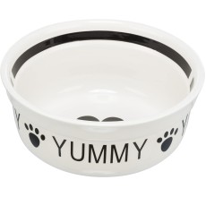 Trixie Yummy Bowl Ceramic For Dogs-20Cm/White