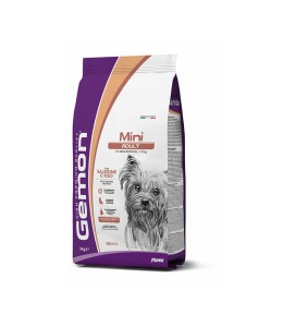 Gemon Dog Dry Food Mini Adult with Salmon and Rice 3kg