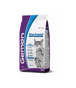 Gemon Cat Dry Food Sterilized with Tuna and Salmon 7kg