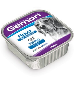 Gemon Dog Wet Food - Pate Adult with Tuna 150gm