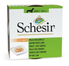 Schesir Dog Wet Food Can-Chicken With Lamb 85g