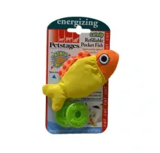 PetStages Catnip Refillable Pocket Fish