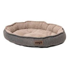 Rogz Athen Oval Bed - Grey