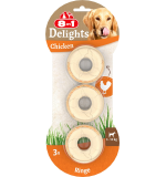8in1 Delights Meaty Chewy Rings 3pcs