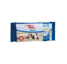 Four Paws Wee-Wee Disposable Diapers, 12 Pack X-Small