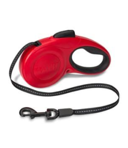 COA HR034 HALTI Retractable Lead Red Large