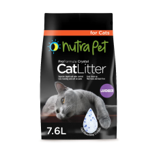 NutraPet Cat Litter Silica Gel 7.6L – Lavender Scent