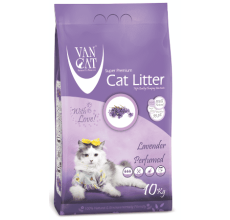 Van Cat White Bentonite Clumping Cat Litter Lavender 10Kg Cat Litter