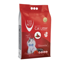 Van Cat White Clumping Compact Natural 15Kg Cat litter