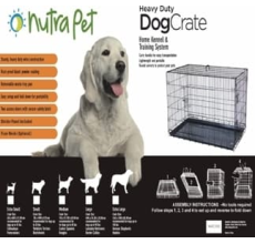 Nutrapet Double Door Crate W Divider Panel Extra Small 62*44*51.5 Cms