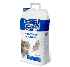 Sepicat Light Classic (Non Scented) 20L/13.6KG for Cats With Long Fur