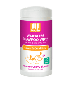 Nootie Waterless Shampoo Wipes – Japanese Cherry Blossom 70 count