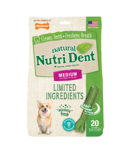 Nutri Dent Fresh Breath 20 Count Pouch Medium