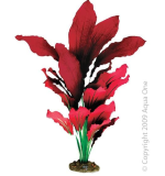 Aqua One Silk Plant-Amazon Red 40cm