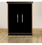 Aqua One AquaVue 580 Cabinet 58x32x74cm Black Gloss Reversible Door (walnut)