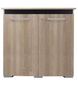 Aqua One Cabinet 135 Only - 80w x 42d x 50 cm Nash Oak With Black