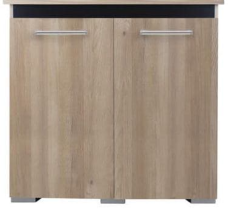 Aqua One Cabinet 170 Only - 100cm Nash Oak With Black