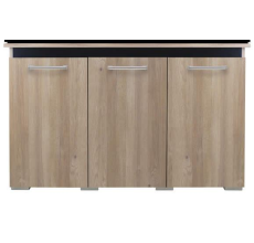 Aqua One Cabinet Only - 120w x4 5d x 55cm Nash Oak With Black