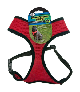 Four Paws Comfort Control Harness XL Red 12cs