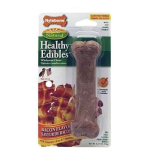 Nylabone Healthy Edibles Longer Lasting Bacon 1Ct Card Regular Edible Treats