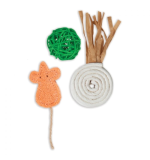 Petmate Jackson Galaxy Natural Play Time 3-Pack