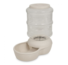 Petmate Aspen Pet Lebistro Feeder 10 Lb Bleached Linen