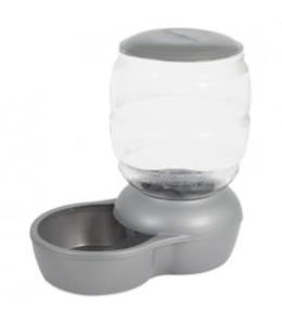 Petmate Replendish 0.5 Gal Water W/Microban ~ Pearl Silver Grey
