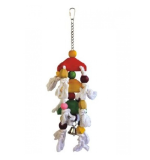 Nutrapet Hanging Bird Toy L38*H8.5cms