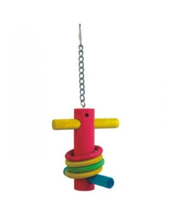 Nutrapet Hanging Bird Toy L26*W12.5cms