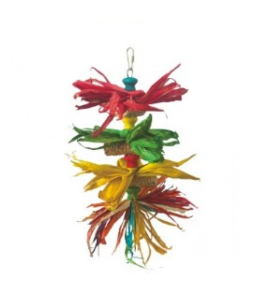 Nutrapet Hanging Bird Toy L35*W15cms