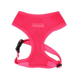 PUPPIA NEON SOFT HARNESS A PINK L Neck 14.2" Chest 19.3-26.8"