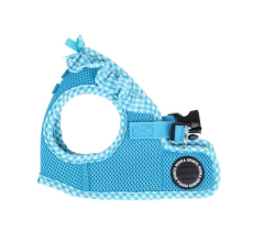 PUPPIA VIVIEN HARNESS B SKY BLUE L Neck 11.41" Chest 16.92"