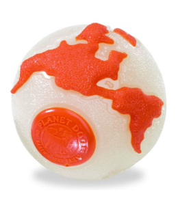 Planet Dog Orbee Ball Glo/Org MD