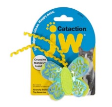 Petmate Jw Cataction Crunchy Butterfly (Old Stock – visible age/cosmetic wear)